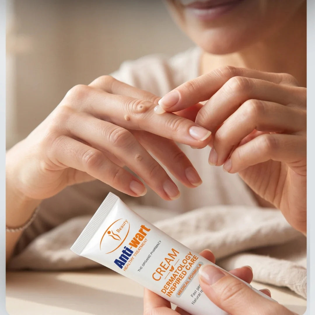 ¡Dile Adios a las Verrugas! ✨Crema Removedor de Verrugas Sin Dolor✨