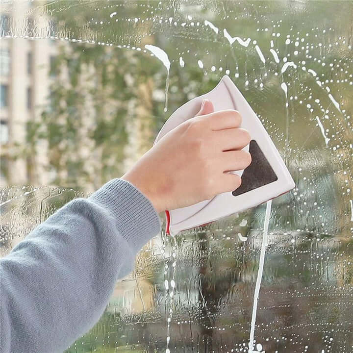 🧲 ¡Limpia tus ventanas Sin Peligro! 🧽✨Limpia vidrios magnéticos