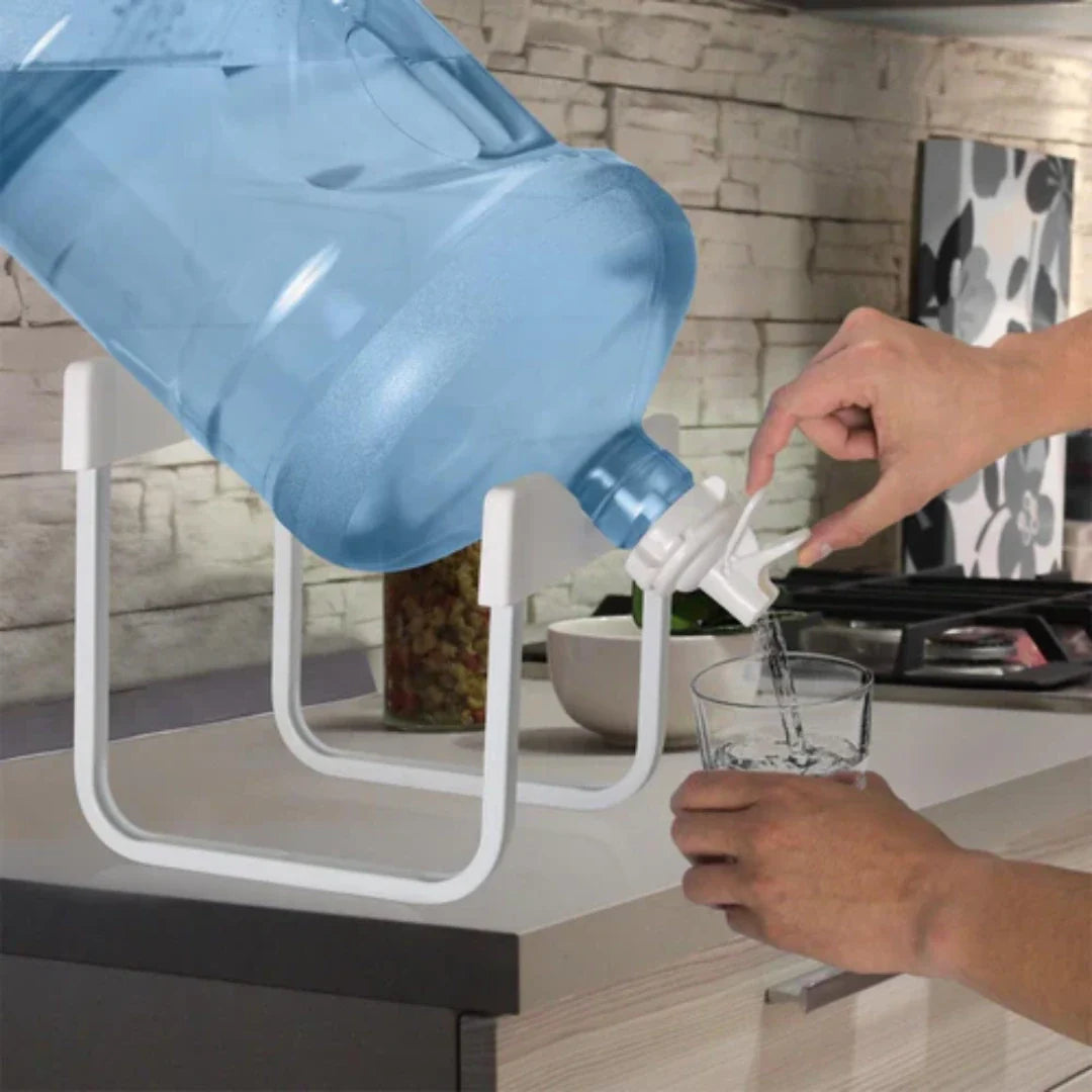 Soporte de botellón de agua + filtro
