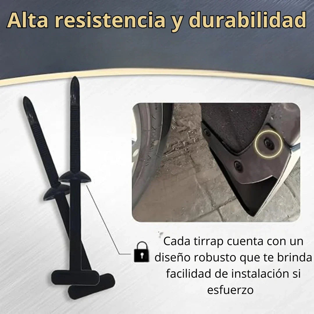 🛠️ Tirrap tipo botones ¡Reparaciones Fáciles y Duraderas! 50 unidades