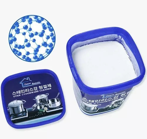 SuperClean™ Limpiador Potente en Pasta restaura y Limpia Olla Multiuso
