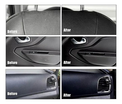 Restaurador de plástico y cuero para carros y motos Envase de vidrio