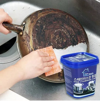 SuperClean™ Limpiador Potente en Pasta restaura y Limpia Olla Multiuso