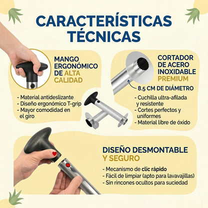 🍍Pelador y Cortador de Piña Profesional🍍