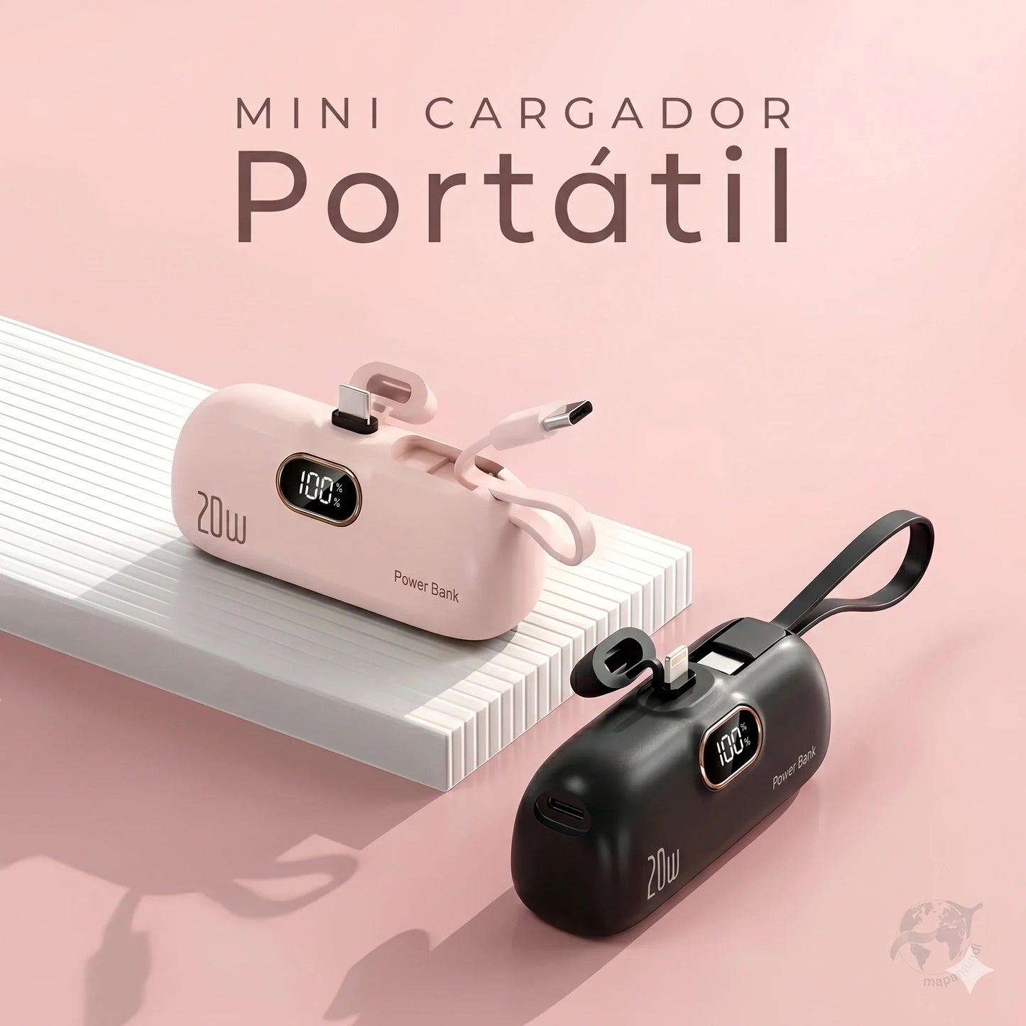 Power bank portátil de llavero 5000mAh🔋⚡Carga Rápida⚡