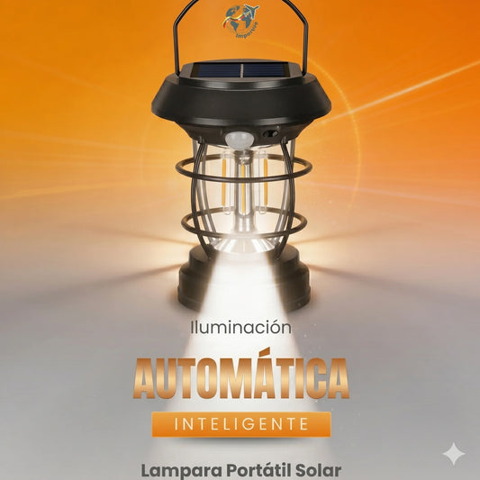 💡 ¡NO MAS OSCURIDAD! Lámpara con Panel Solar Inteligente☀️