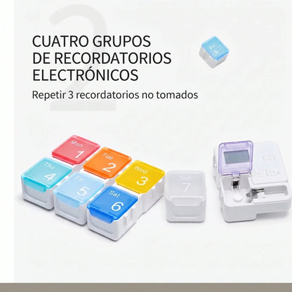 Organizador de Pastilla Inteligente con Alarma®️