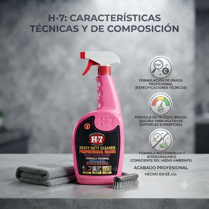 Potente Desengrasante Multiuso H-7®︎