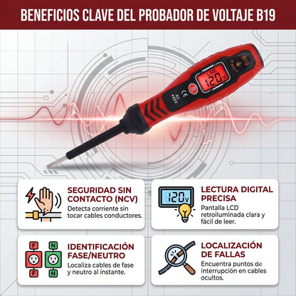 Probador Digital de Voltaje ANENG®︎⚡⚡