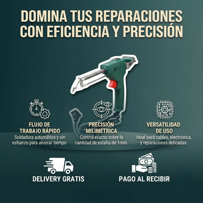 Pistola de soldadura eléctrica ajustable Cautín⚡