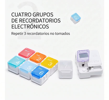 Organizador de Pastilla Inteligente con Alarma®️