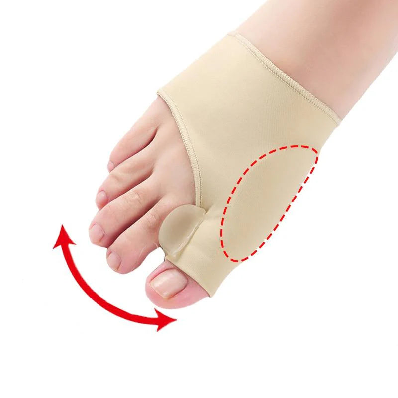 Corrector de Juanetes con almohadilla de gel  (1 par)