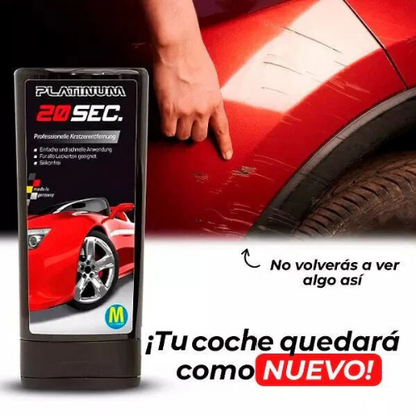 Crema Platinum 20 SEC- Reparador de rayaduras en solo 20 segundos 100ml